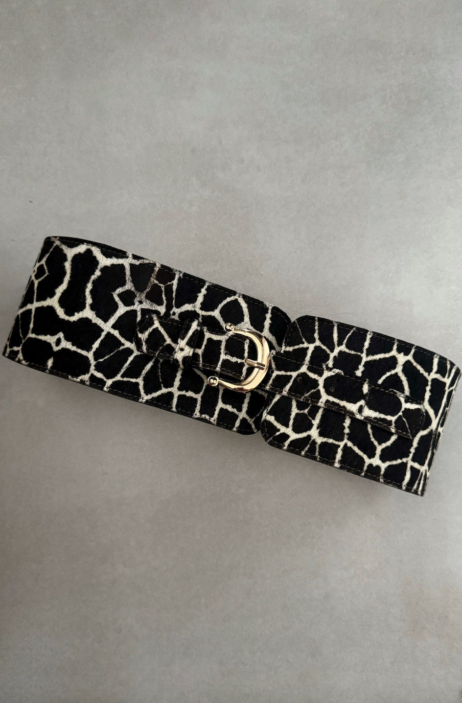 B&W Cow Belt
