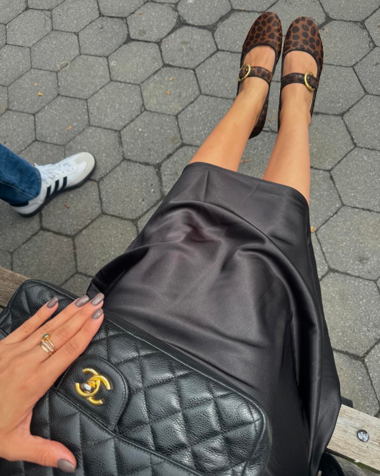 silky black