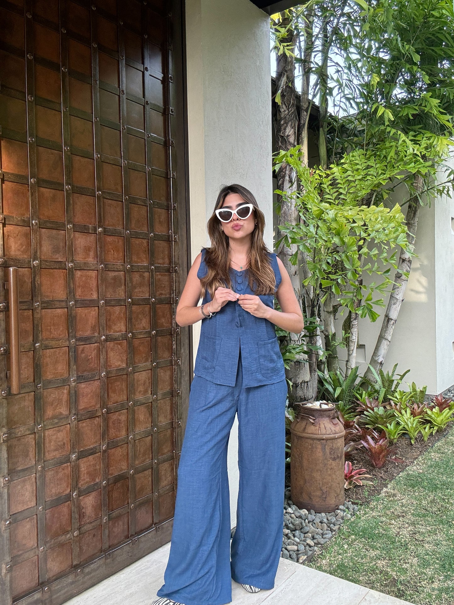 Tanger set blue