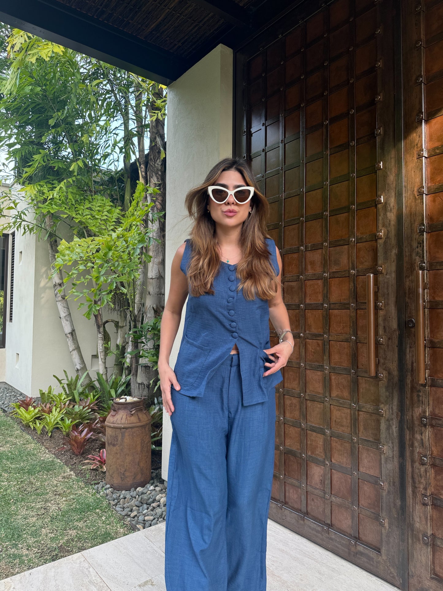 Tanger set blue